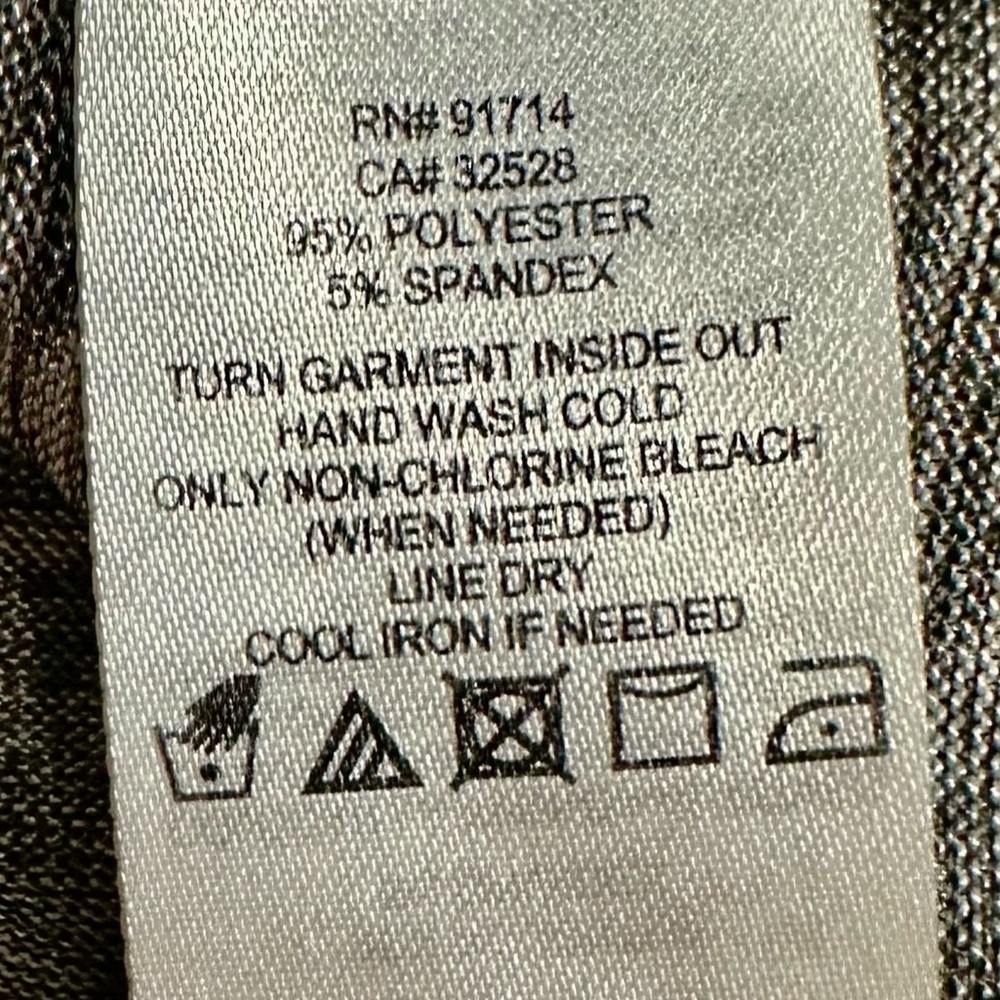 Armani Exchange Charcoal Tank Top – Women’s Size Medium - Picture 14 of 14